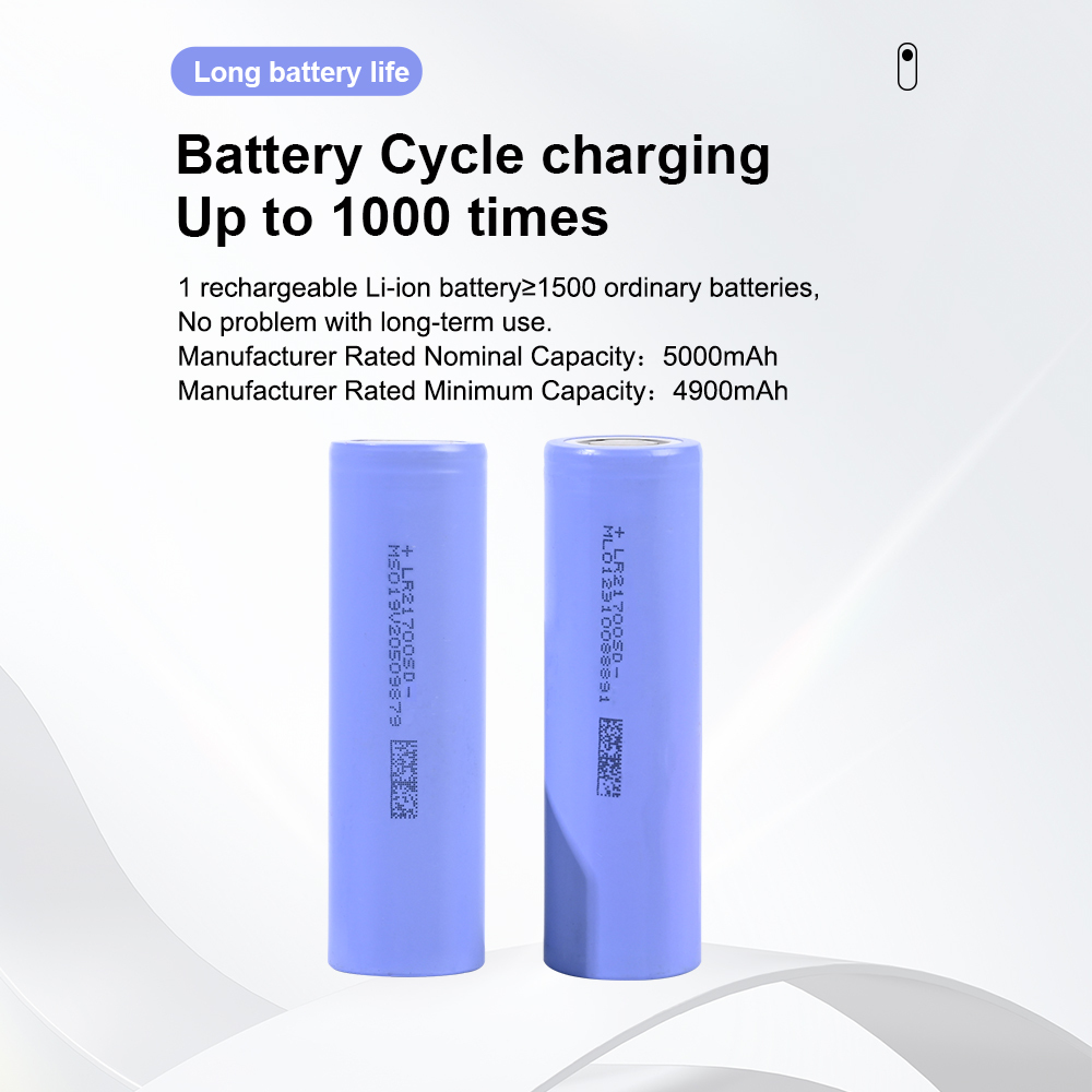 LR21700SD  5000mAh  Li-ion battery cells