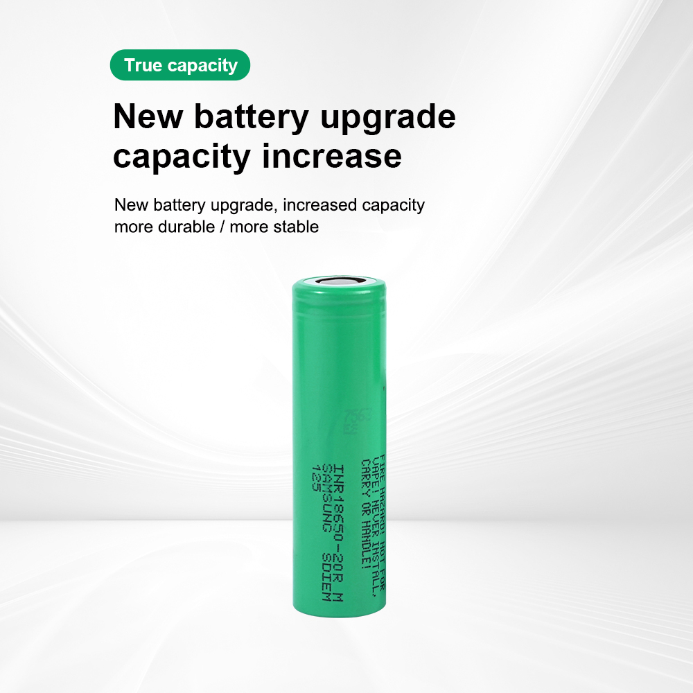 INR18650-20R  2000mAh  Li-ion battery cells