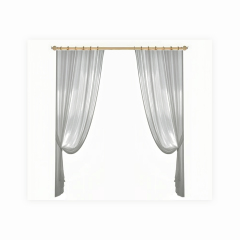 进口亮丝纱帘
