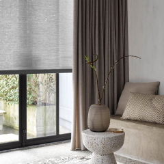 拉丝现代风格卷帘