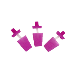 قوالب صنع المصاصات الثلجية المصنوعة من السيليكون القابلة لإعادة الاستخدام RU013 سهلة الفك