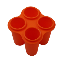 RU002 صانعة المصاصات على شكل جزرة | صانعة الثلج المصنوعة من السيليكون