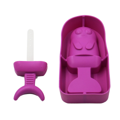 RU014 DIY Popsicle Mold for Kids BPA Free Reusable Easy Release Food Grade Silicone Ice Pop Maker,food grade silicone containers