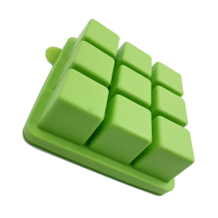 RU019 9 تجاويف قوالب الثلج المصنوعة من السيليكون