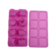 RU004 مكعبات ثلج لتخزين الطعام مكونة من 8 أحرف | مكعبات ثلج من السيليكون