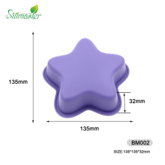 قالب كيك صغير على شكل نجمة BM002 | قالب كيك من السيليكون