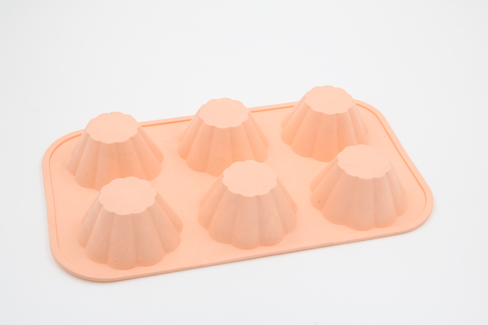 silicone cake pan | BM004 6-CUP Cake Pan