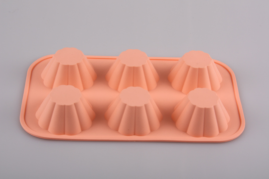 silicone cake pan | BM004 6-CUP Cake Pan