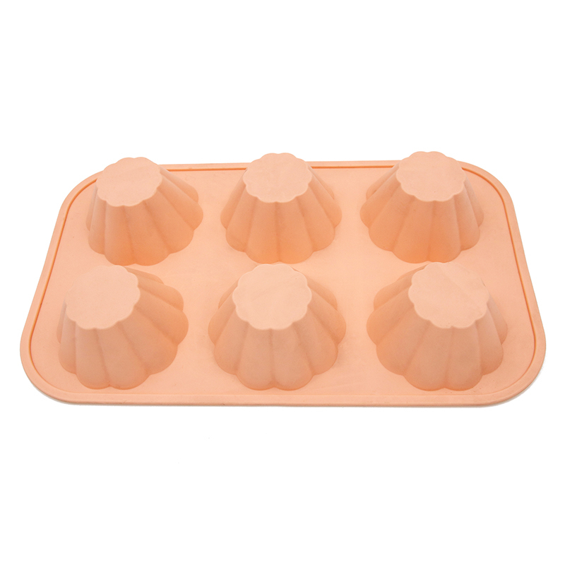 silicone cake pan | BM004 6-CUP Cake Pan