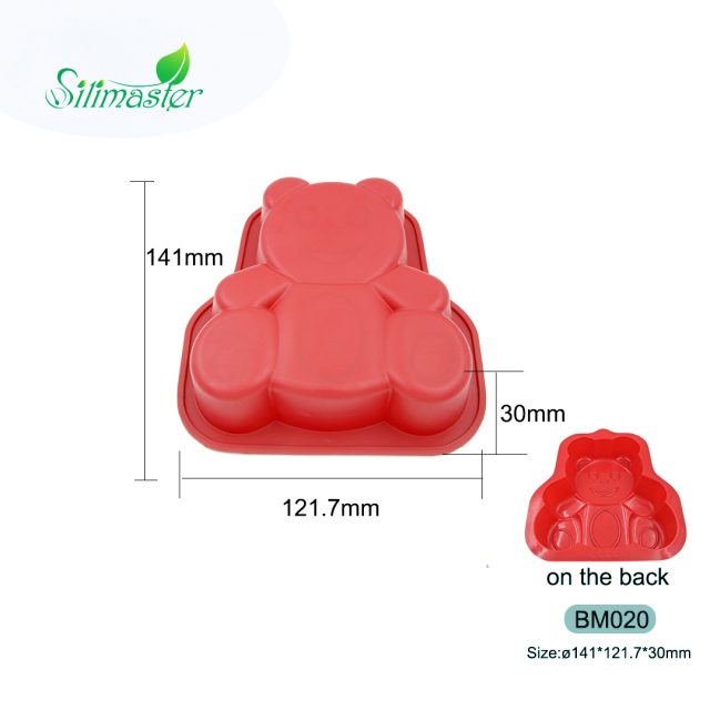 silicone cake pan | BM005 Bear Shape Cake Pan