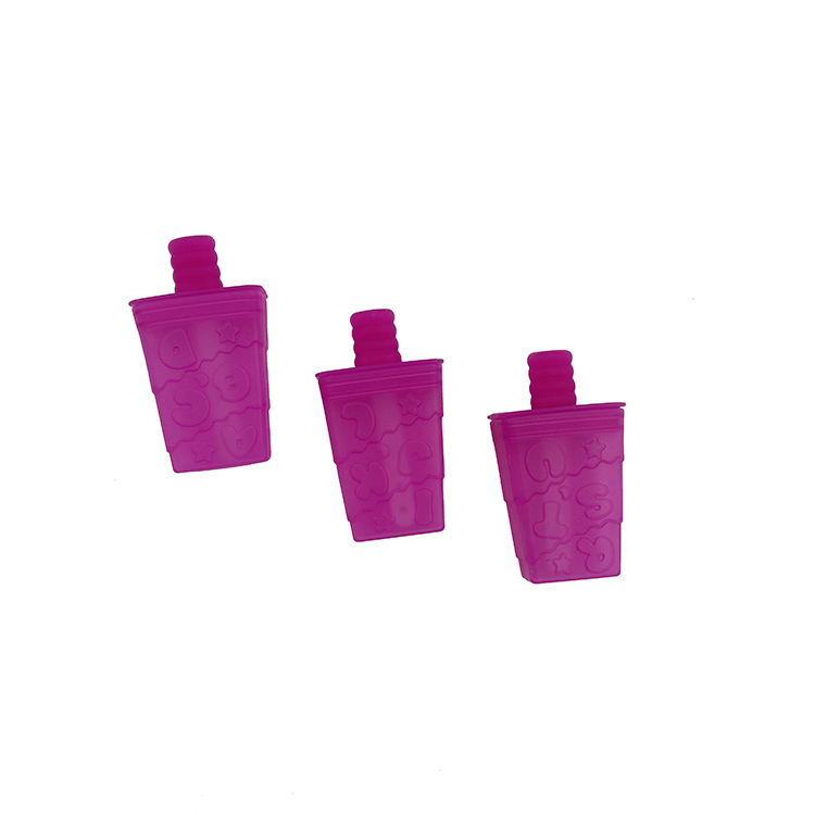 RU013 Silicone Reusable Ice Pop Molds Easy Release Popsicle Maker