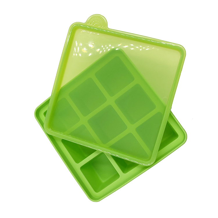 RU019 9 cavities silicone ice trays
