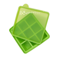 RU019 9 تجاويف قوالب الثلج المصنوعة من السيليكون