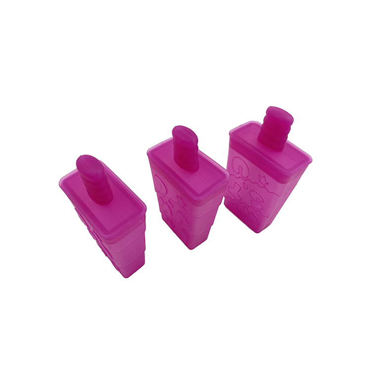 RU013 Silicone Reusable Ice Pop Molds Easy Release Popsicle Maker