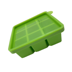 RU019 9 تجاويف قوالب الثلج المصنوعة من السيليكون