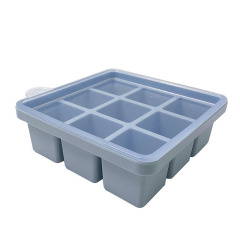 RU019 9 تجاويف قوالب الثلج المصنوعة من السيليكون