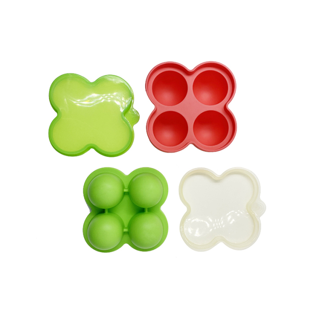 RU016 Food storage tray with lid | silicone tray with lid