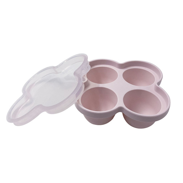 RU016 Food storage tray with lid | silicone tray with lid