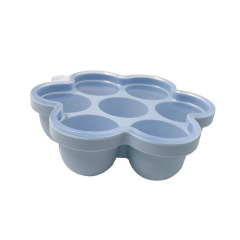 RU018 Food storage tray with lid | silicone ice trays for baby food