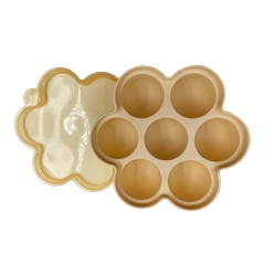 RU018 Food storage tray with lid | silicone ice trays for baby food