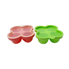 RU016 Food storage tray with lid | silicone tray with lid