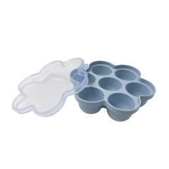 RU018 Food storage tray with lid | silicone ice trays for baby food