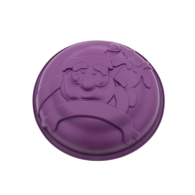 قالب كيك سيليكون | قالب كيك على شكل سانتا BM013