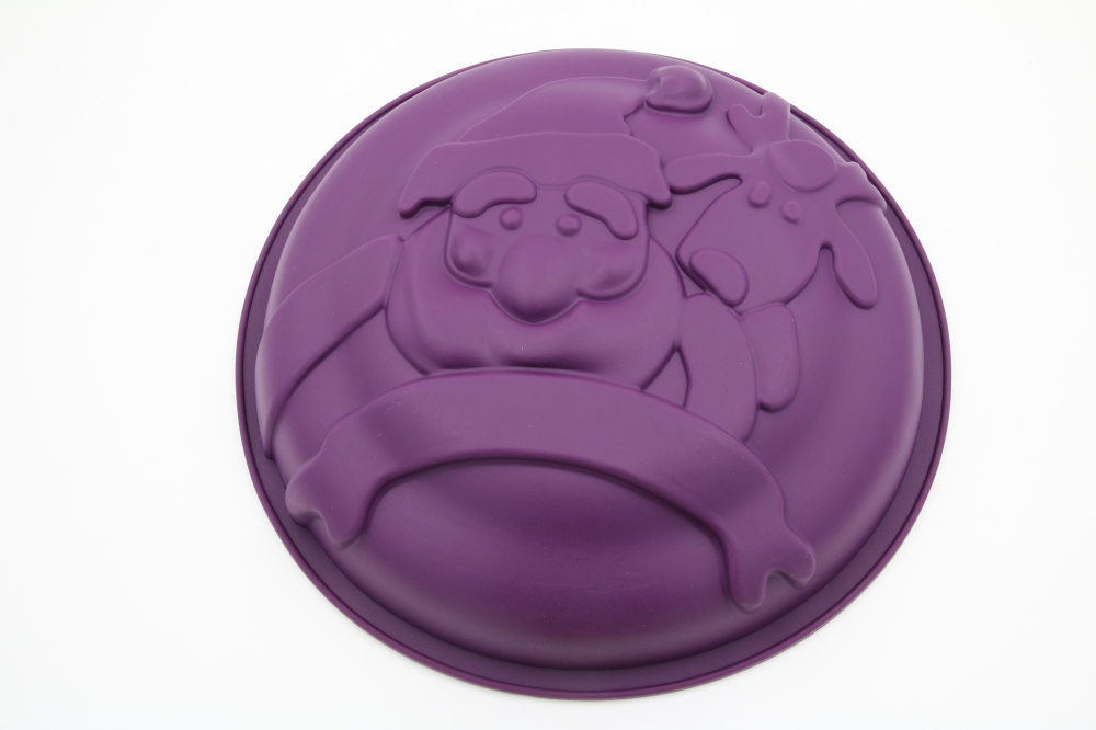 silicone cake pan | BM013 Santa Shape Cake Pan