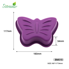 BM015 Butterfly mini cake pan | silicone cake pan