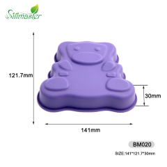 BM020 Bear Mini Cake Pan | silicone cake pan
