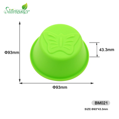 BM021 Schmetterlings-Cupcakeform | Silikon-Kuchenform