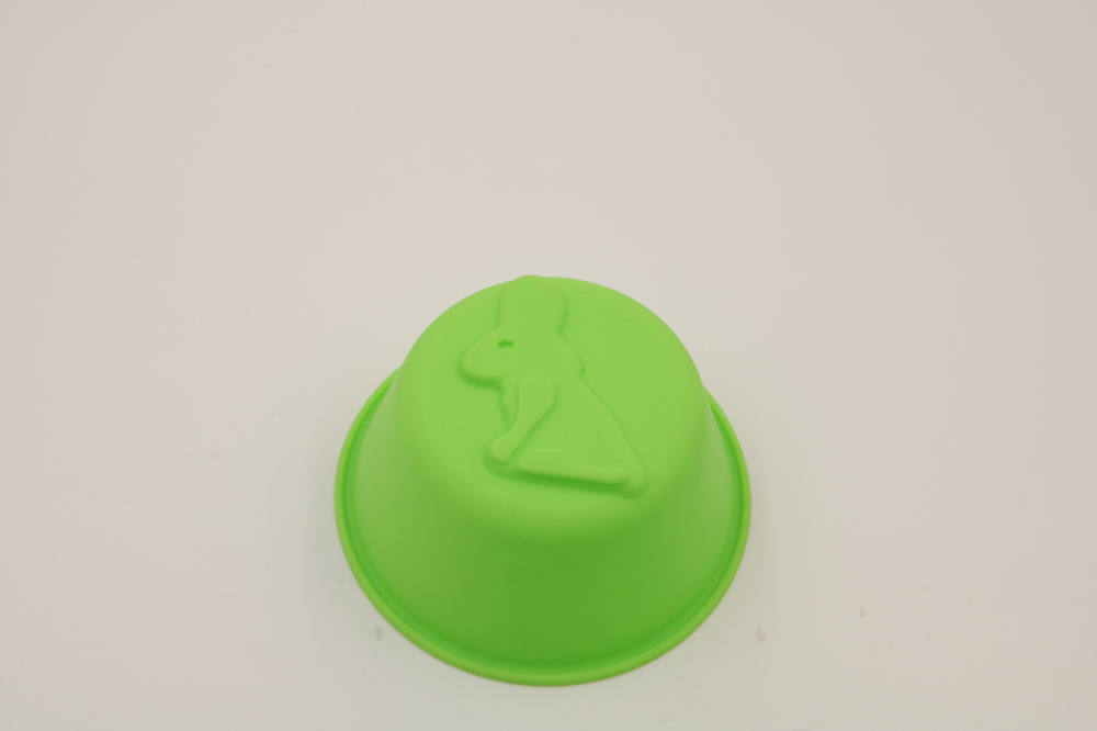 BM022 Rabbit Cup Cake Mould | silicone cake mould