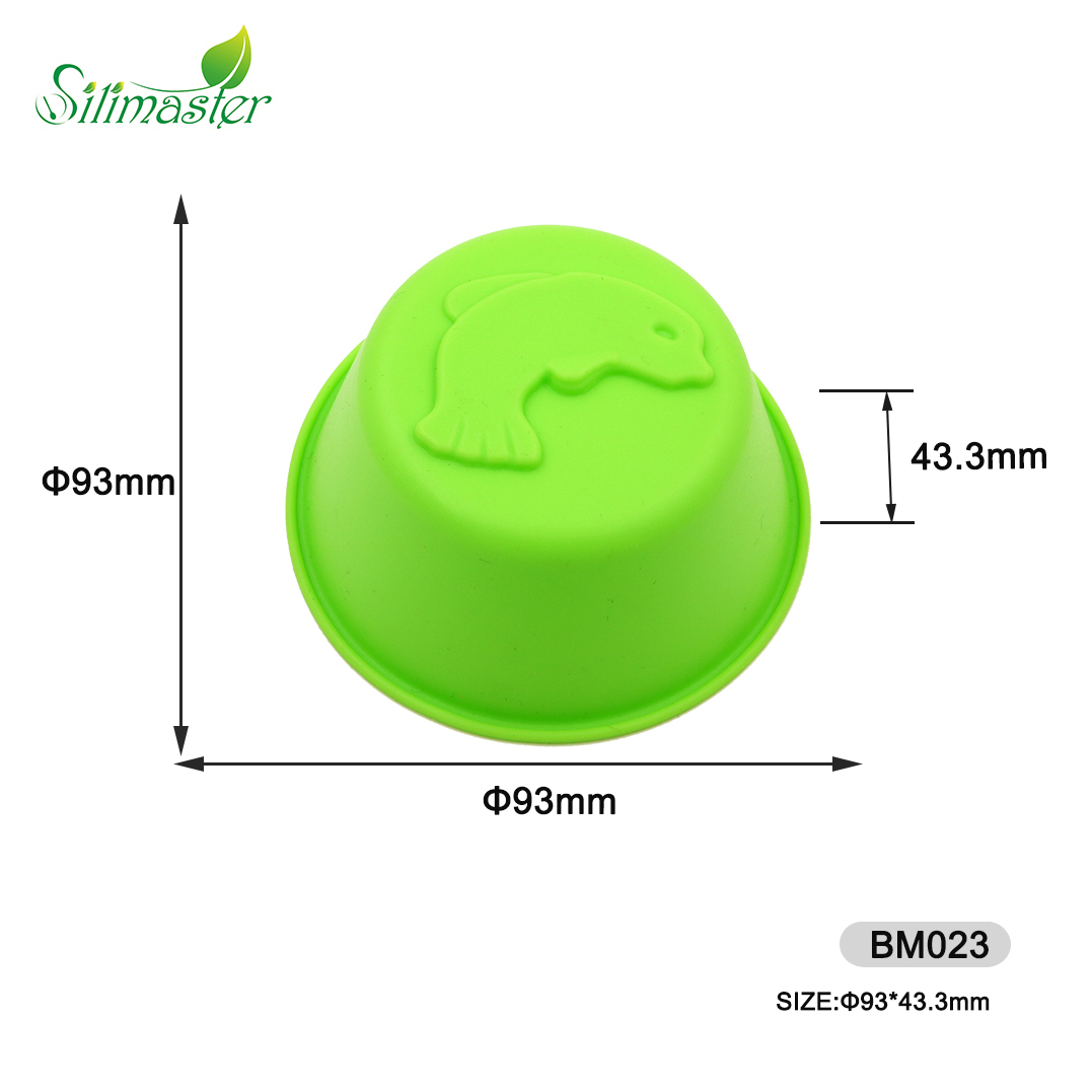 BM023 Fish Cup Cake Mould | silicone cake mould