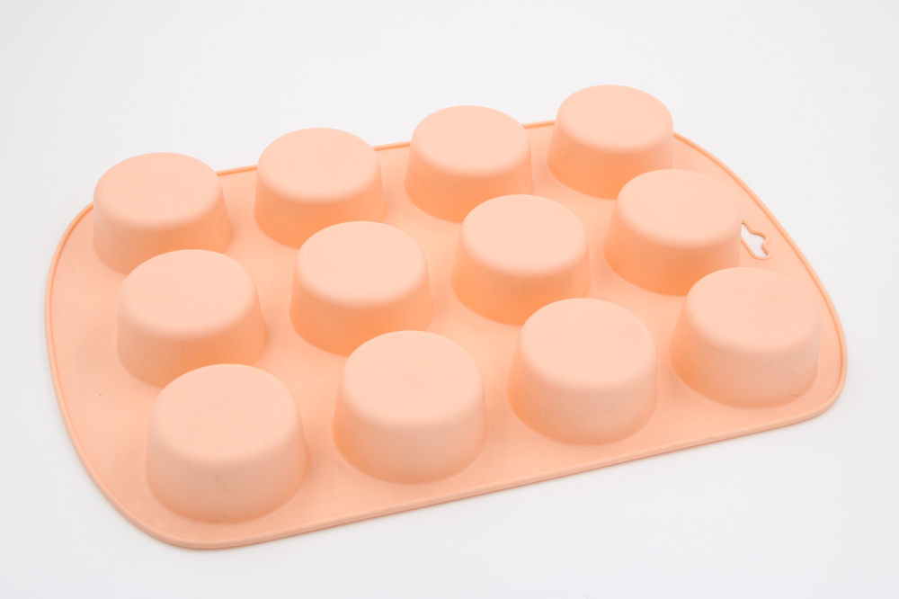silicone muffin mold | BM027 12 Cup Muffin Cake Pan