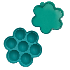 RU018 Food storage tray with lid | silicone ice trays for baby food