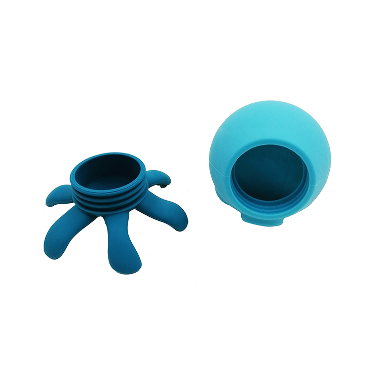 BA015 Silicone bath toys in Octopus shape | silicone bath toy