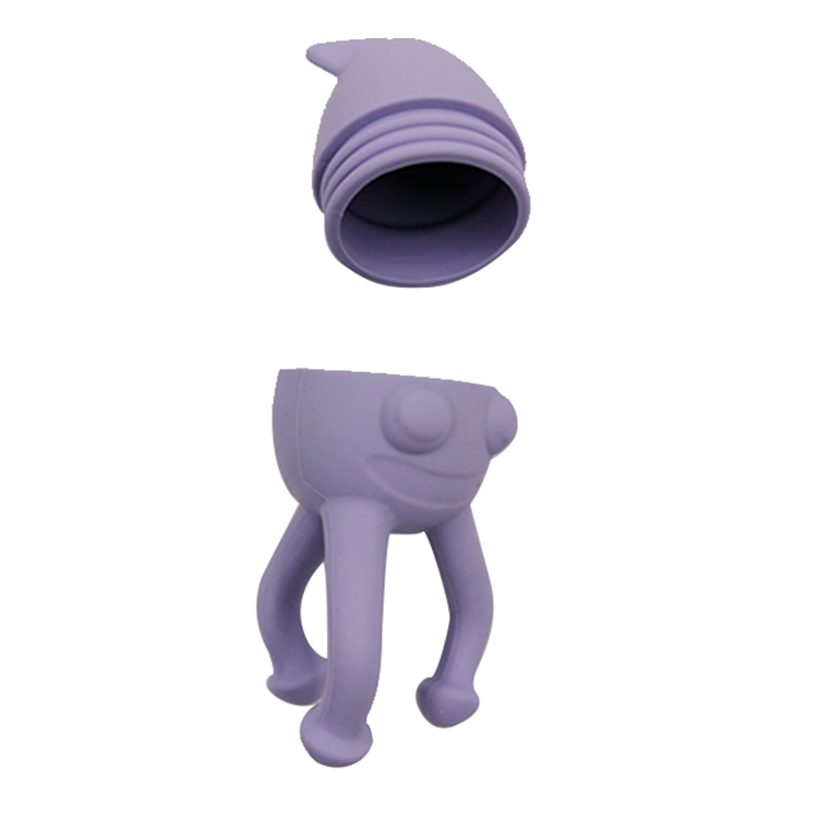 BA014 Silicone bath toys in Seahorse shape | silicone bath toy