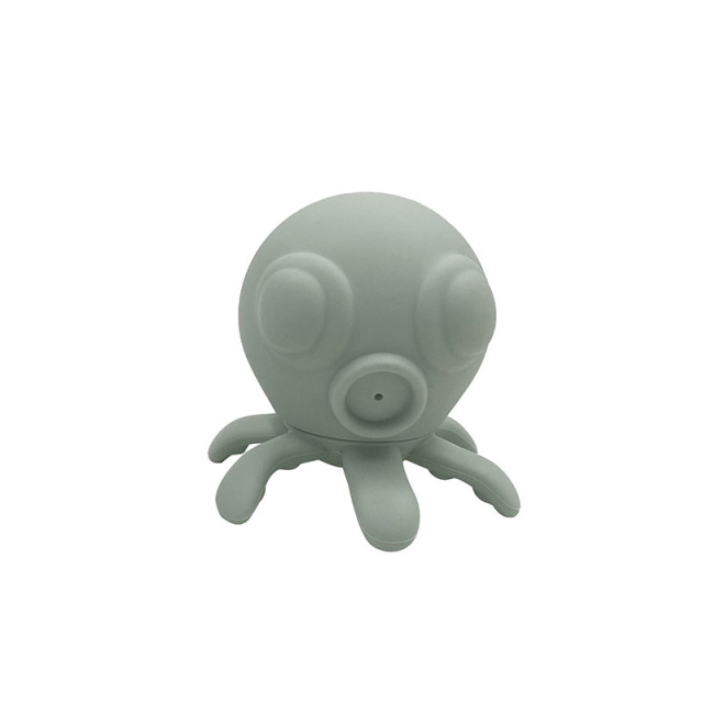 BA015 ألعاب حمام سيليكون على شكل أخطبوط | لعبة حمام سيليكون