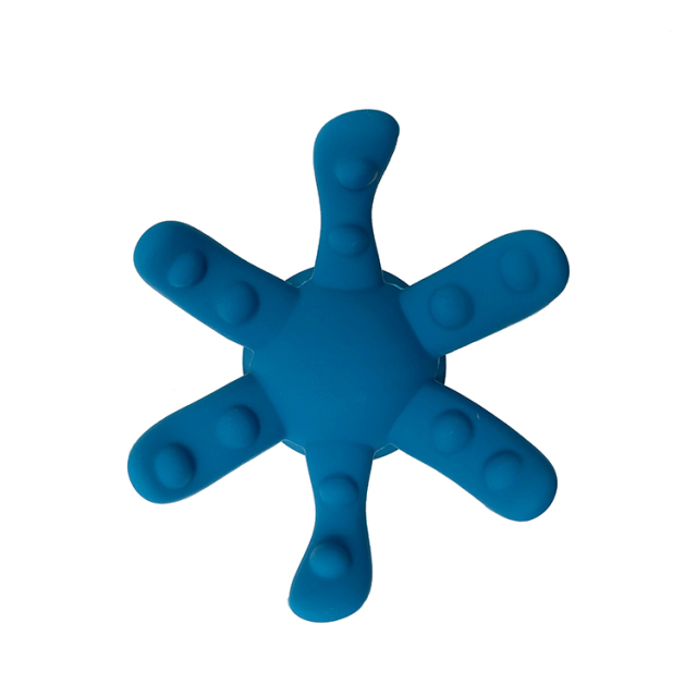 BA015 ألعاب حمام سيليكون على شكل أخطبوط | لعبة حمام سيليكون