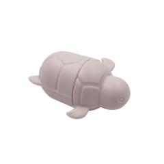 BA009 ألعاب حمام من السيليكون على شكل سلحفاة