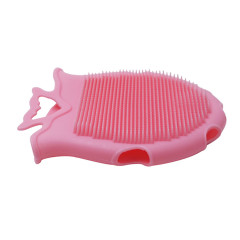 BA003 Silicone soft baby brush | silicone brush baby