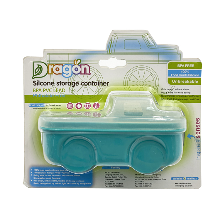 TT048 Silicone storage container in Truck Shape