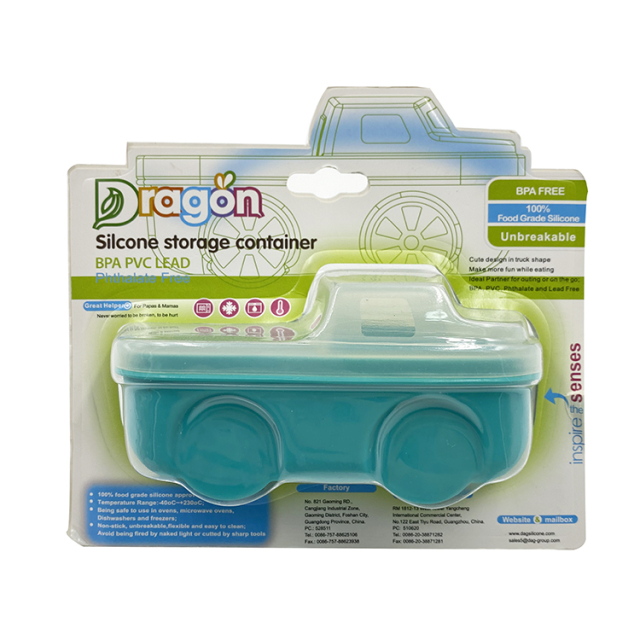 TT048 Silicone storage container in Truck Shape