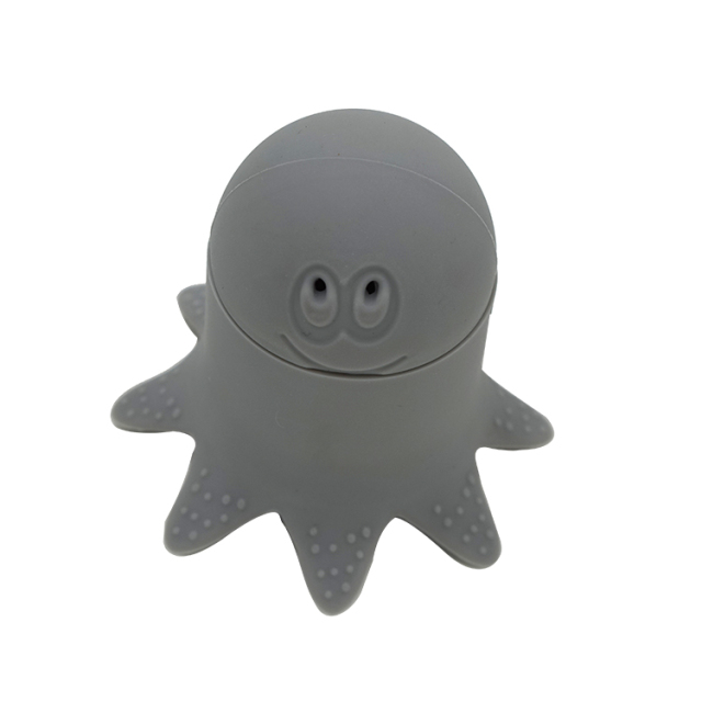 BA007 Silicone bath toys in Octopus shape Swimming Shower Pool Toys for Baby Toddlers Kids Children Boys and Girls