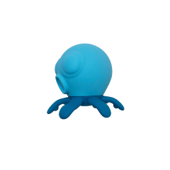 BA015 ألعاب حمام سيليكون على شكل أخطبوط | لعبة حمام سيليكون