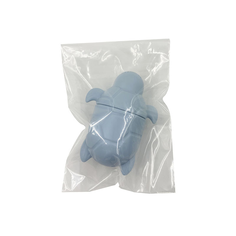 BA009 Silicone bath toys in Tortoise shape