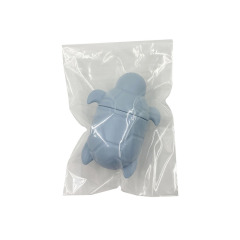 BA009 ألعاب حمام من السيليكون على شكل سلحفاة