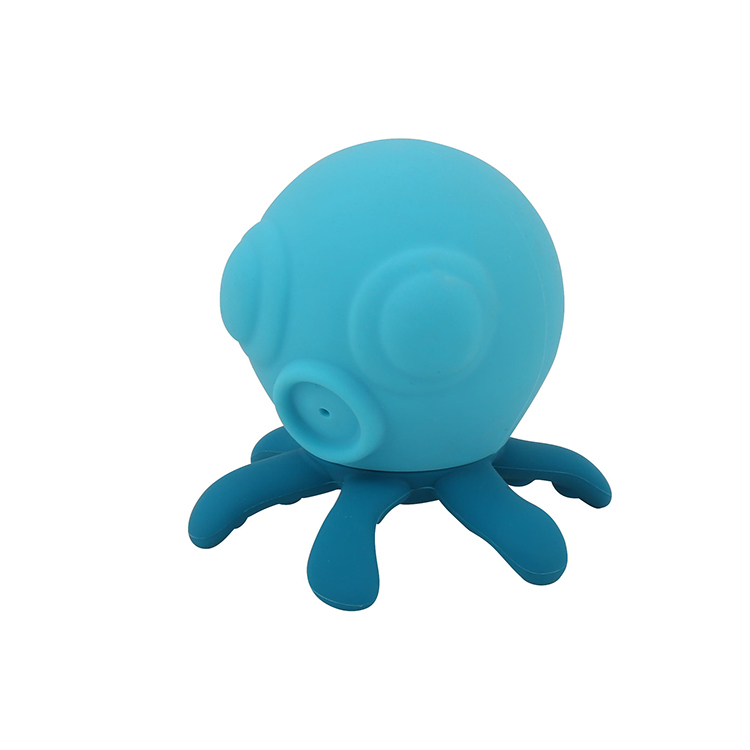 BA015 Silicone bath toys in Octopus shape | silicone bath toy