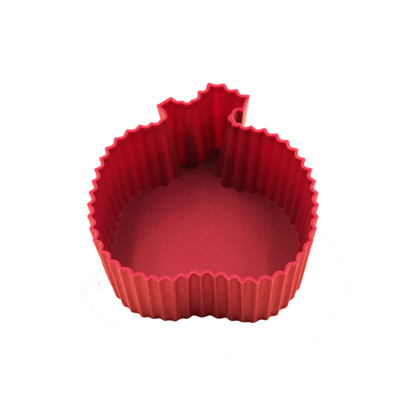 BM032 Apple shape cup cake mould | silicone cake mould