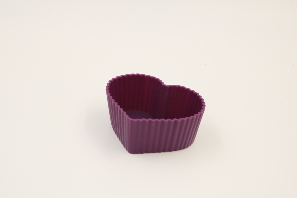 BM036 Heart shape cup cake mould | silicone cake mould